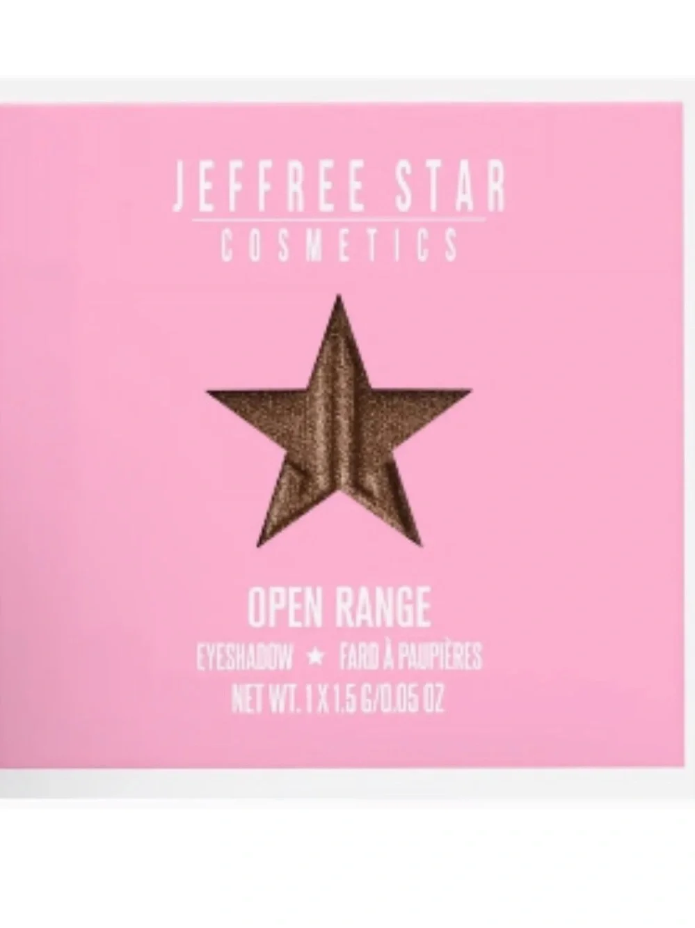 Jeffree Star Single Eyeshadow - Open Range
